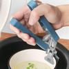 Silicone Anti-scalding Gloves Set Stainless Steel Non-slip Casserole Clamp Bowl Remover Household Anti-scald Silicone Gasket