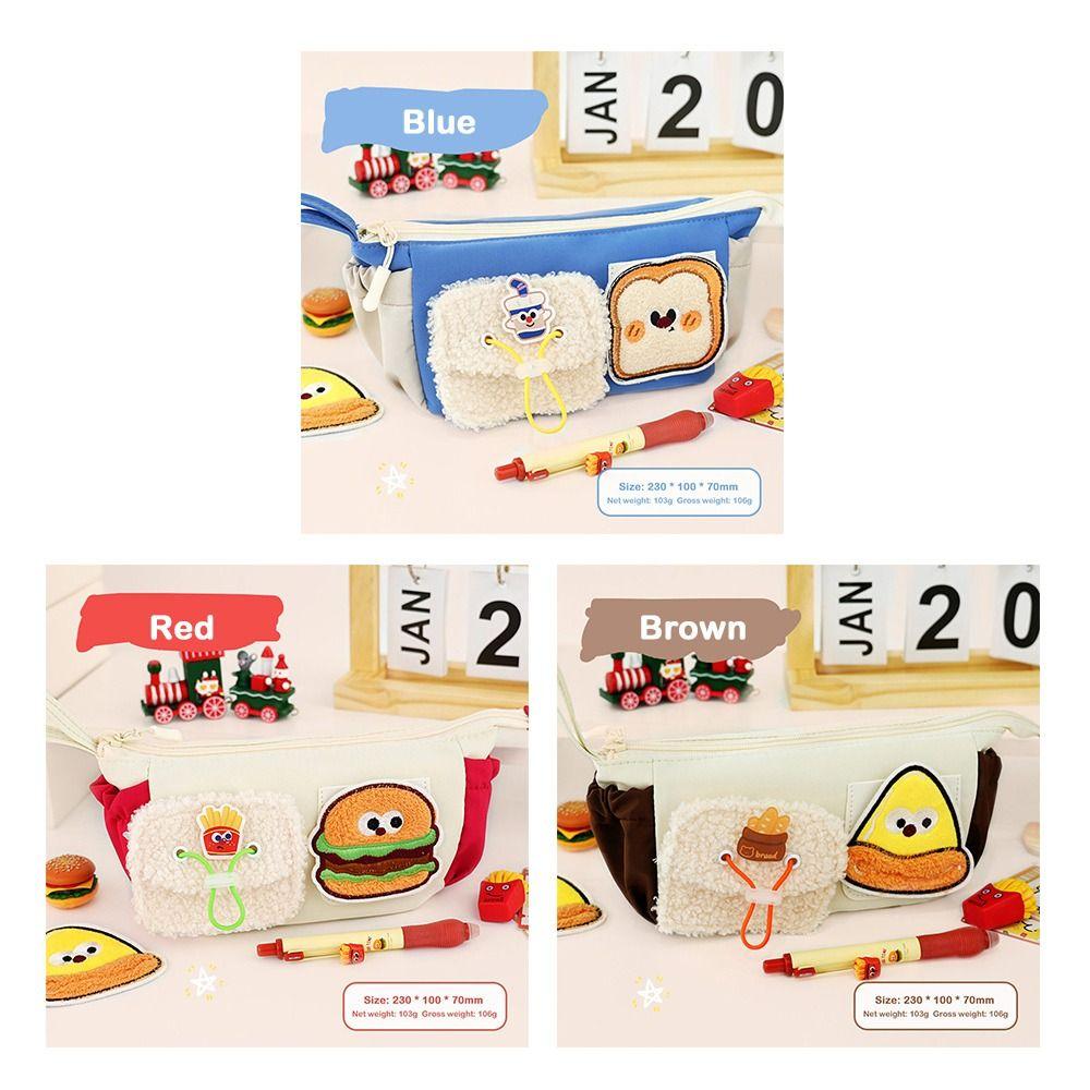 5-layer Pencil Case Zipper Stationery Bag New Pen Bag  Students