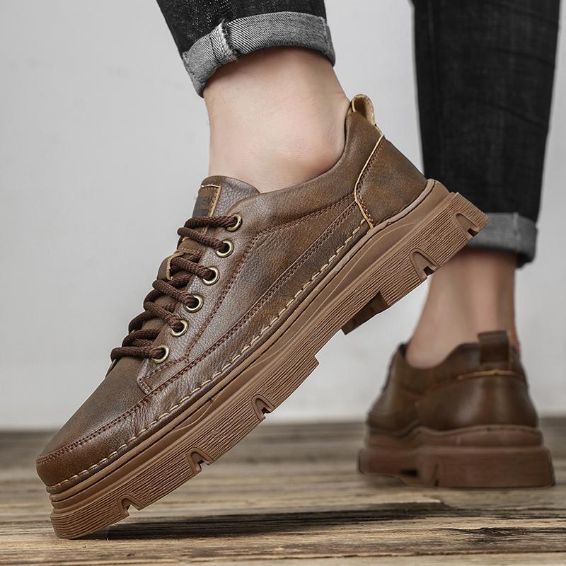 Fashion Leather Shoes Casual Business Shoes for Men Dress Tenis De Hombre Moccasins Mokasin Tenis Caballero Designer