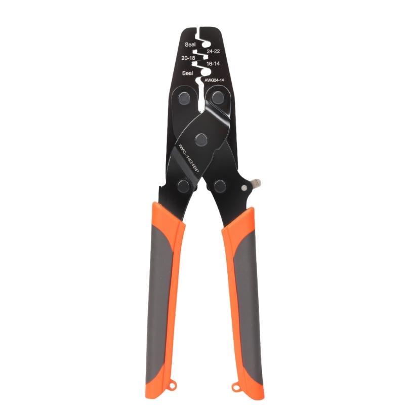 Professional Electrical Crimping Tool Includes Wire Stripper And Cutter For Automotive Marine Solar Applications