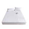 Quilted Waterproof Mattress Cover Embossed Bedding Mattress Protector Anti-mite Anti-bacterial Fitted Bed Sheet No Pillowcase