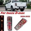 אביזרים לרכב לאיסוזו D-max Dmax RG01 טנדר UTE 2020 2026 2026 פנס אחורי LED איתות אור בלם עצירה פנס ערפל