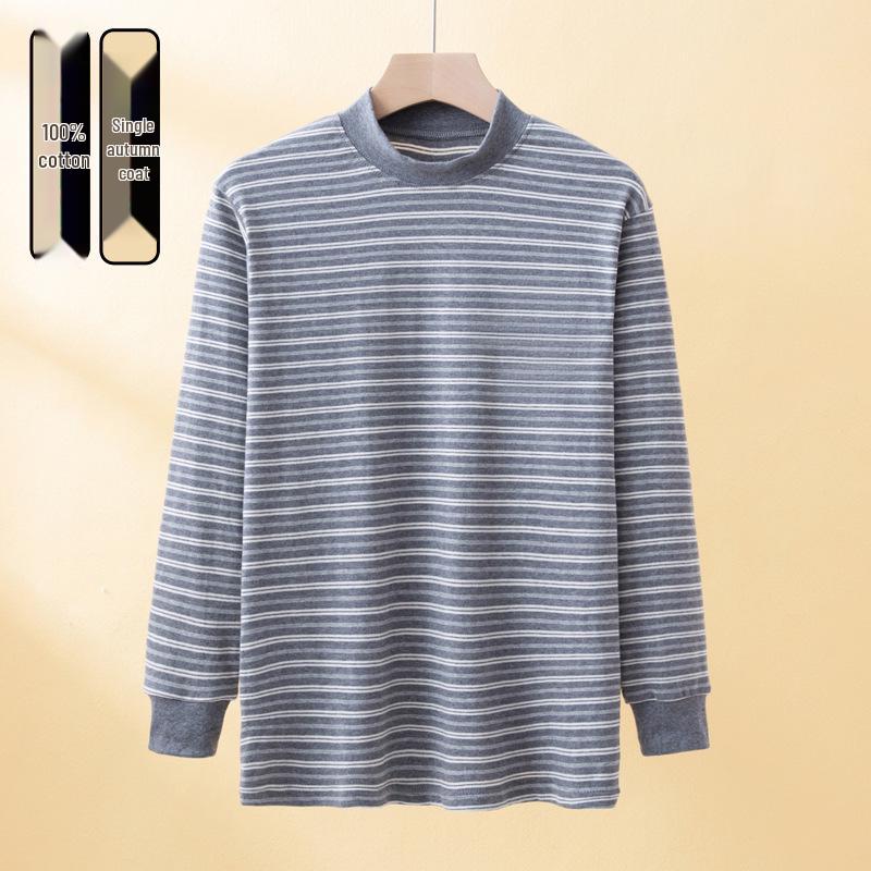 Teen Boys' Cotton Long Sleeve Autumn T-Shirt - Mid & Big Sizes Available