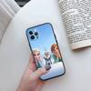 RT49 Frozen Olaf Elsa Anna Phone Case for iPhone 7 8 11 12 13 14 15 16 17 16E XS Pro Max XR X SE Air