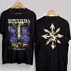 Zeldzaam 1993 SEPULTURE Tour Cadeau Voor Fan Volledige Maat S tot 5XL T-shirt MD1569 Unisex T-shirt