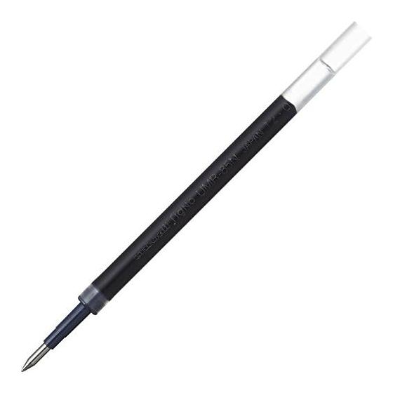 Mitsubishi Pencil Ballpoint Pen Refill Gel Ball Ink 0.5mm Blue Black UMR85N.64 10 Pieces