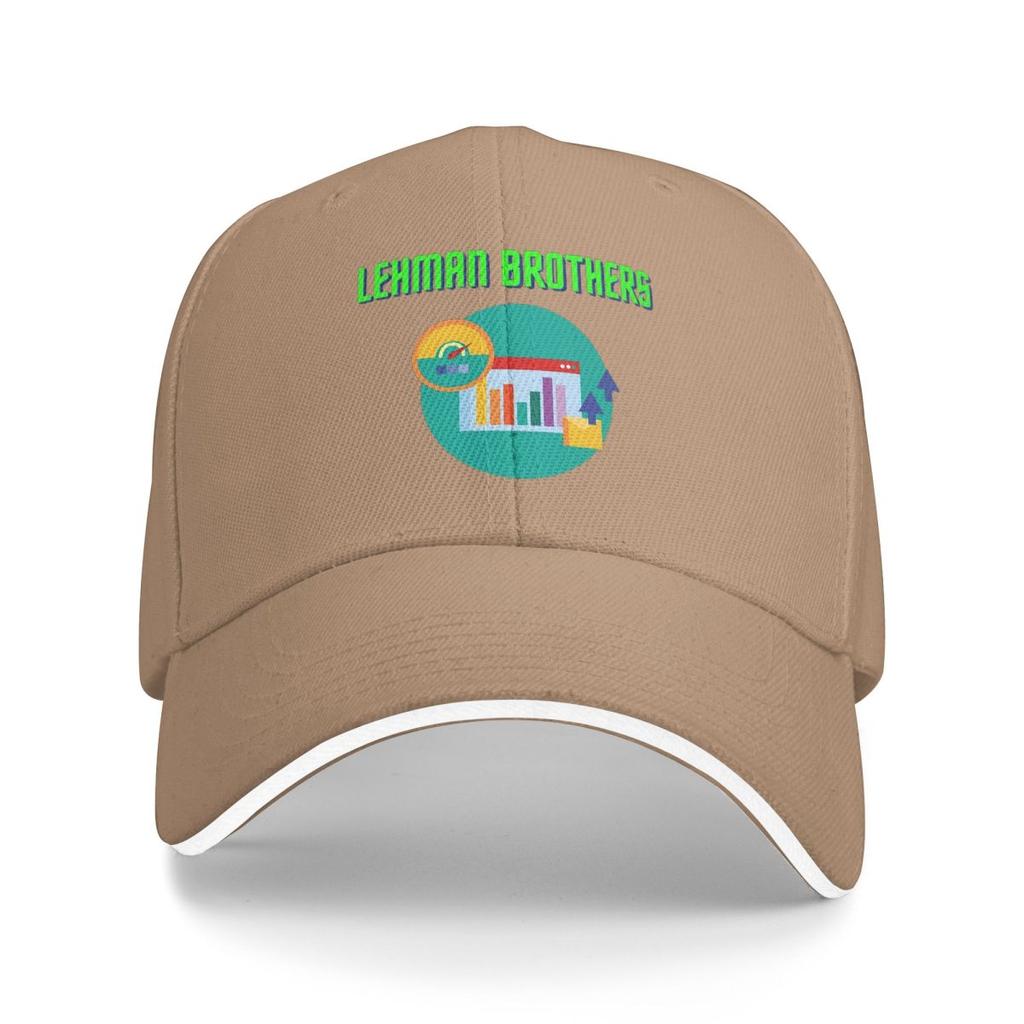 Unisex Baseball Hats Lehman Brothers Logo Outdoor Streetwear Summer Sports Baseball Caps Hip Hop Cap Casquette Hats