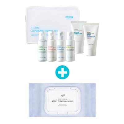 Atomy Travel Cleansing Kit + 1 Pack of Cleansing Tissues