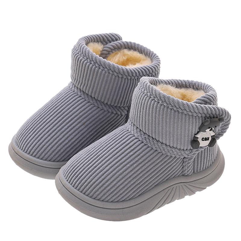 Winter Cotton Shoes for Boys & Girls - Cold-Proof, Breathable Toddler & Infant Princess Style