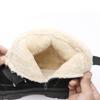 Winter snow boots thickened warm fur integrated cotton shoes youth platform bread shoes velvet Martin boots