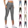 Damenmode High-Waist Po-Lifting Fitness-Leggings Lässige Yoga-Hose