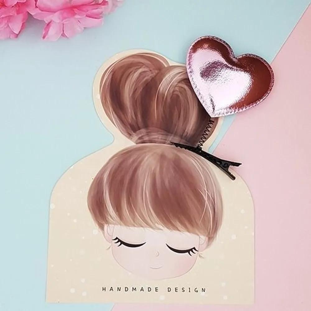 10 Light Pink Heart Hairpin Spring Pins Group Events Amusement Parks Concerts Sports Days
