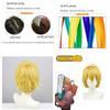 Man Denji Cosplay Wig Soft High Temperature Fiber Adjustable Head Size