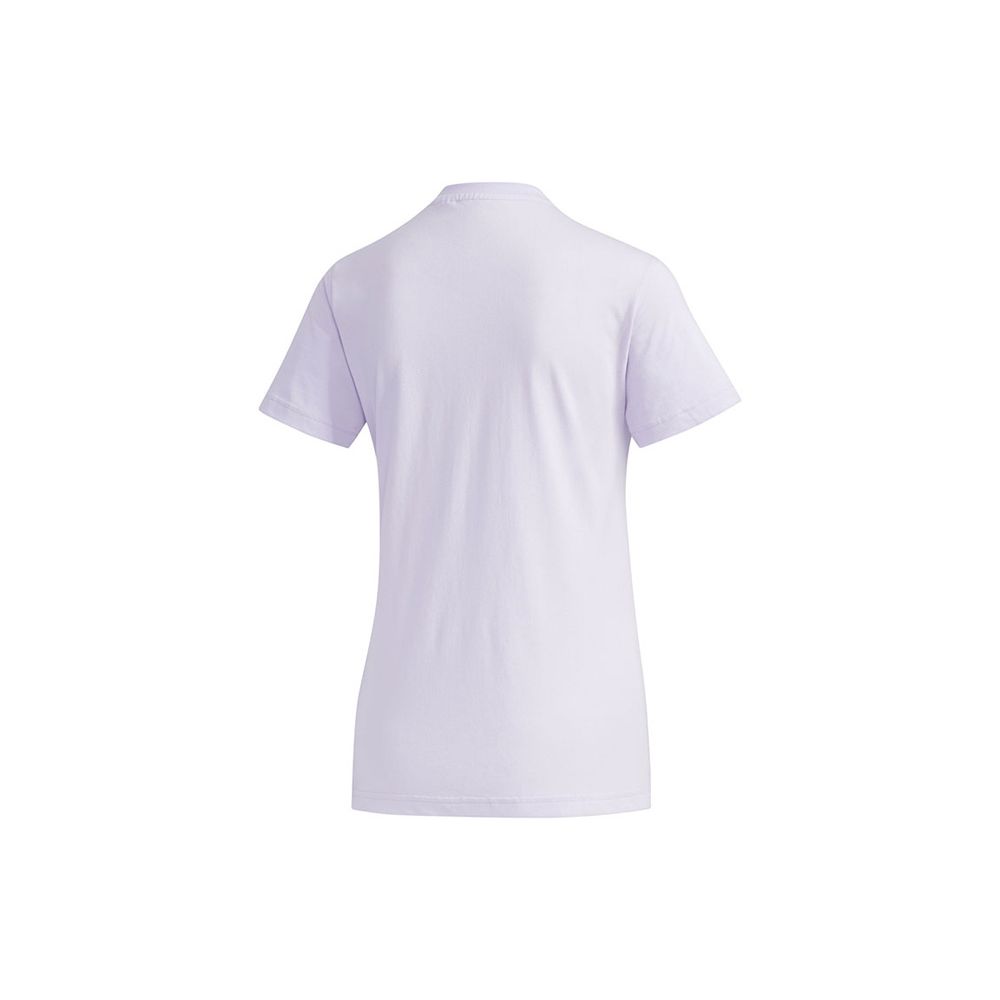 Adidas W Boxed T Letter Sports Casual Training Short Sleeve T-Shirt Women Tops Purple FM6168