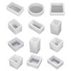 Flexible Silicone Mold Unique Geometric Resin Mould Crystal Epoxy Mold for DIY Handmade Jewelry Soap Candle Crafts