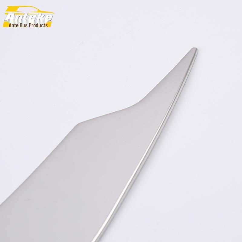 18 Models Compatible Hongguang S Front Bumper Trim: Scratch-Resistant Bright Strip and Decorative Grille Patch