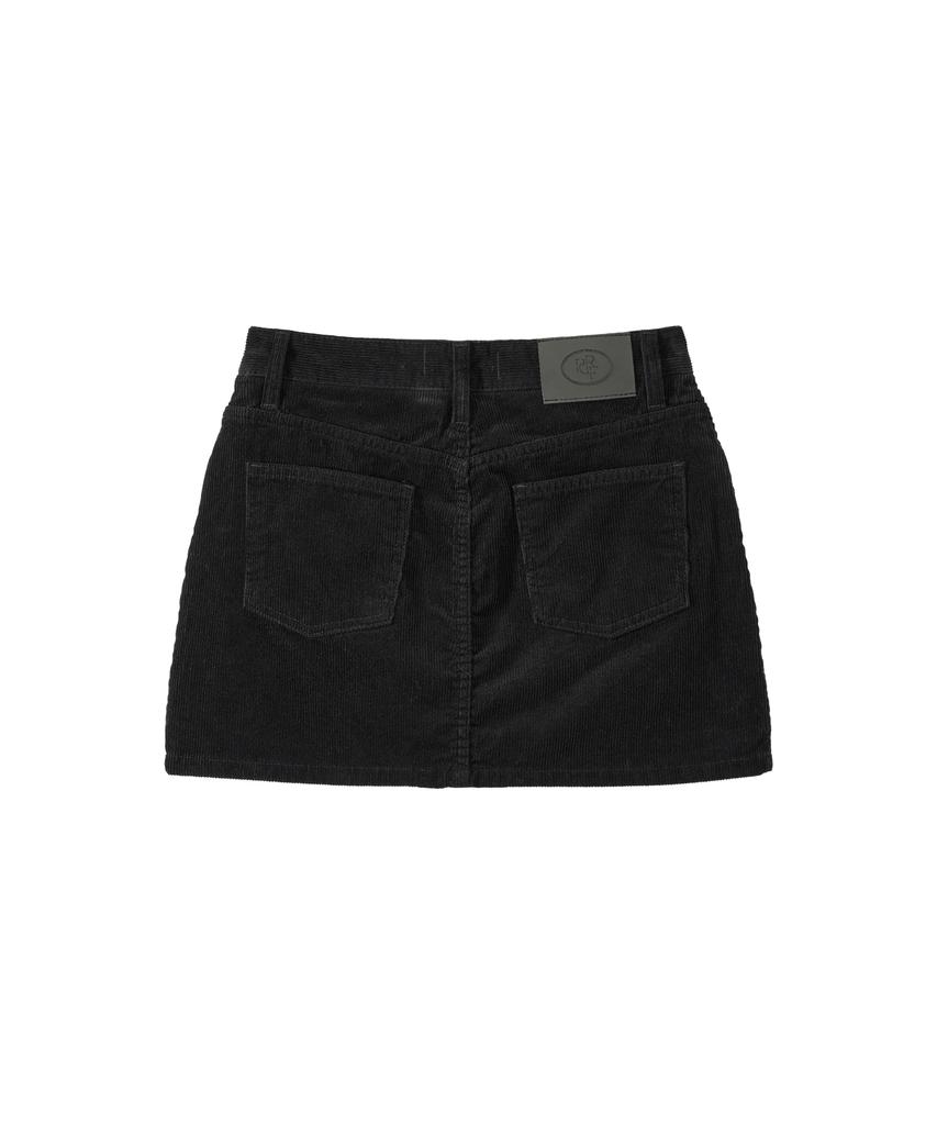 Pandora Fit Cott Ribbed Skirt (Black)