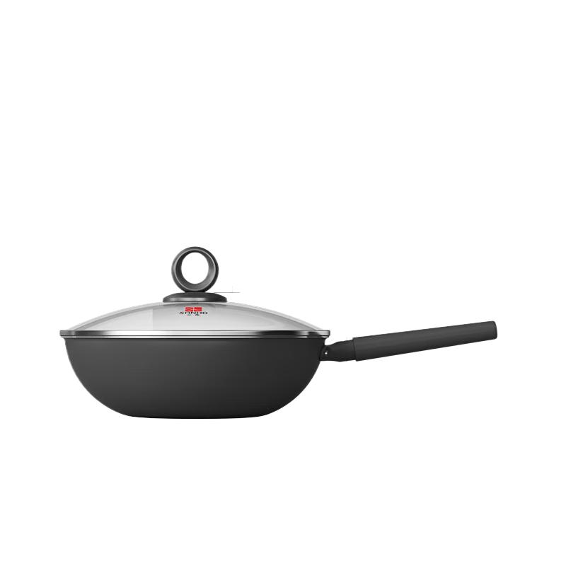 Sanhe 0-Coating Titanium Alloy Non-Stick Wok