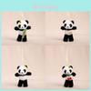Panda Plush Keychain With Long Legs And Bamboo Detail For Kids And Adults