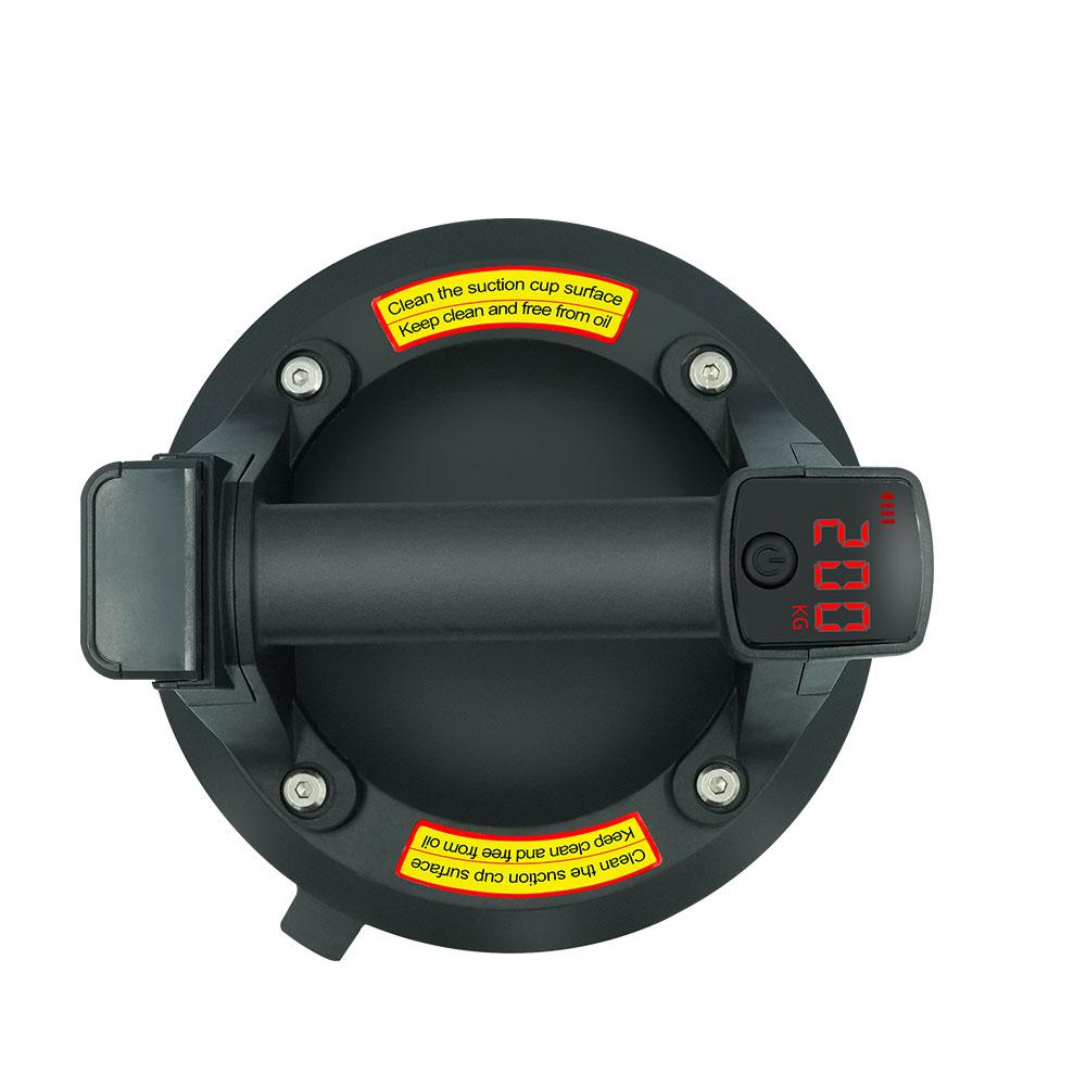 8 Inch 200kg Electric Vacuum Suction Cup Bearing Capacity Heavy Duty Vacuum Lifter for Granite Tile Glass Manual Lifting Powerfu