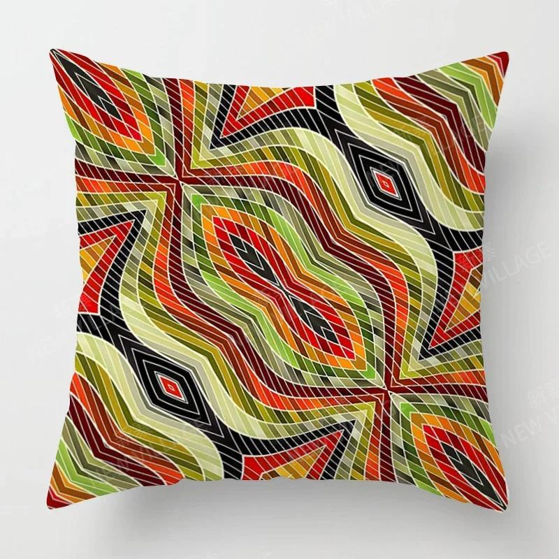 Fall Home Decor Autumn Living Room Throw Pillow Cover Sofa Boho Cushion Cover Mandala 45x45cm 45*45 50x50 60x60cm 40*40 40x40cm