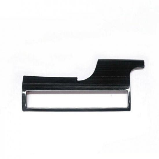 Black Steel For Toyota Camry 2018- Cover Trim Headlight Button Switch 1pc