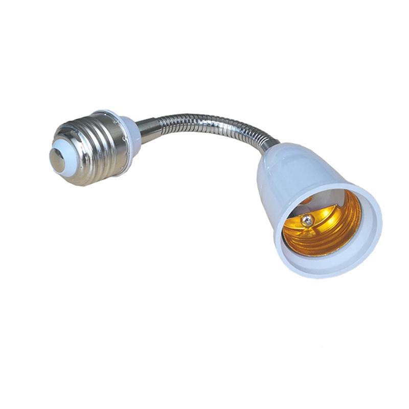 E27 To E27 Lamp Base Extender 180Mm Lamp Holder Converter E27-E27 Flame Retardant Lamp Socket Adapter For Light Bulb