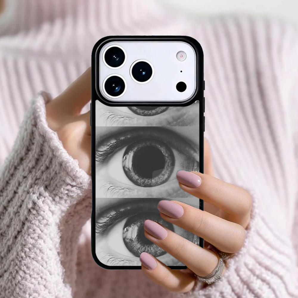 VERRÜCKTES AUGAPFEL-MUSTER Handyhülle Für Apple iPhone 17 Air 16E 15 14 Plus 13 12 11 Pro Max Mini Funda Cover
