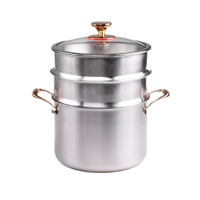 Sule 316 Stainless Steel Multi-Function Soup Pot & Steamer