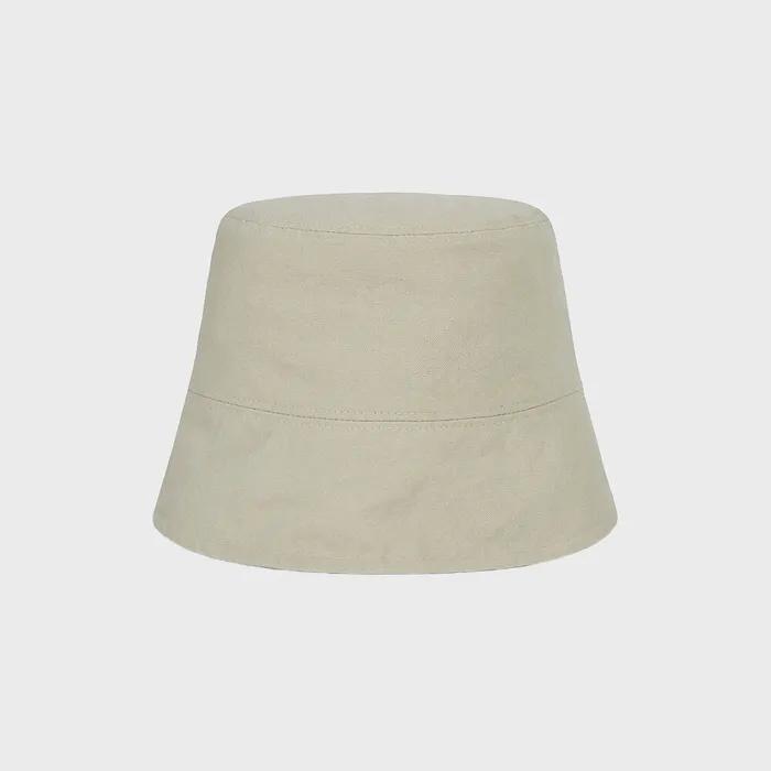VA Cappello a secchiello con logo curvo 3D Beige