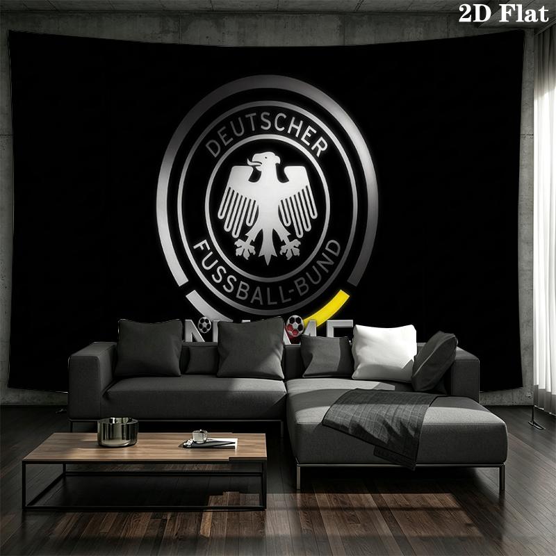 Custom Name,Germany Wall tapestry, aesthetic printed fabric blanket, suitable for bedroom, living room, and home decor.
