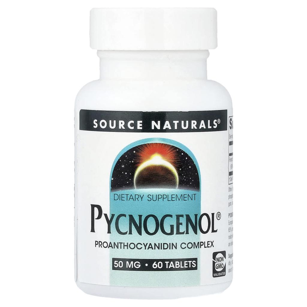Source Naturals, Pycnogenol®, 50 mg, 60 tablets