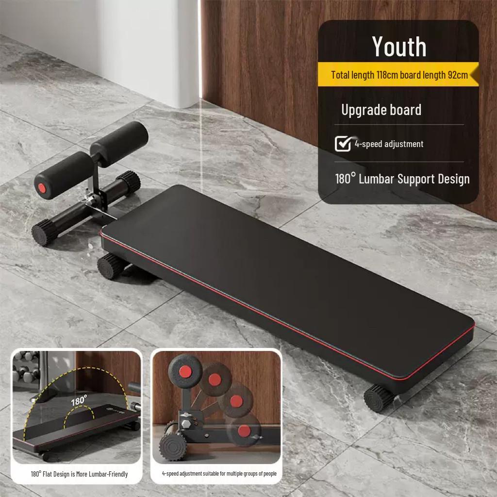 Student Sit-up Board: Abdominal Fitness Equipment for Primary & Junior High School Entrance Exam Preparation