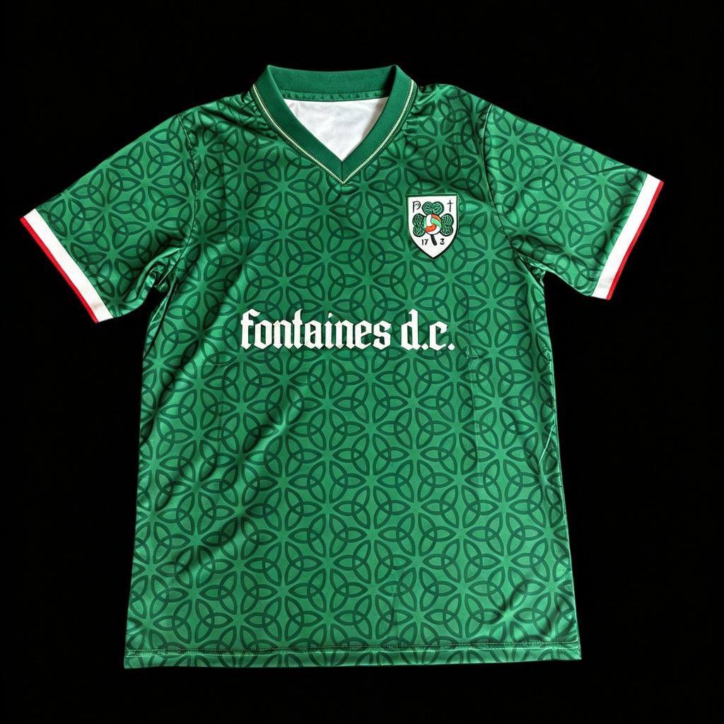 Fontaines D.C. 2026 Romance Tour Jersey Men Women Quick Dry Breathable Y2k Summer Sports Oversized Casual Short Sleeve T-shirt