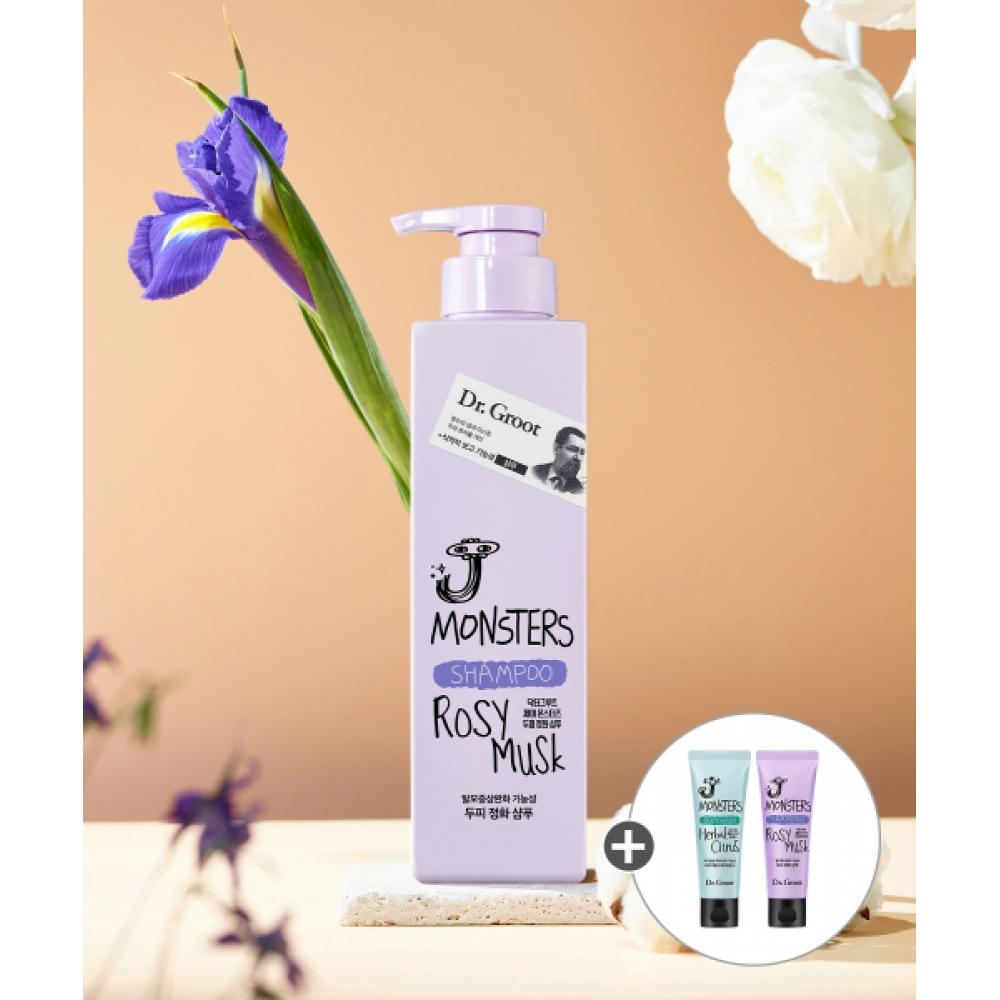 Dr.groot J Monsters Shampoo Musk Fragrance 385ml FREE