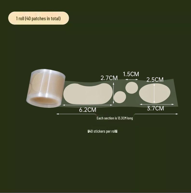 

Невидимые противоскользящие наклейки для туфель на высоком каблуке: Защитный ролик для лодыжки и пальцев ног