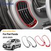 Carbon Fiber Dashboard Trim for Fiat Panda 2013-2025 LHD RHD