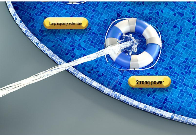 Electric Handheld Water Gun Toy with One-Key Absorption, Large Capacity & Long-Range, Perfect for Boys' Water Fights