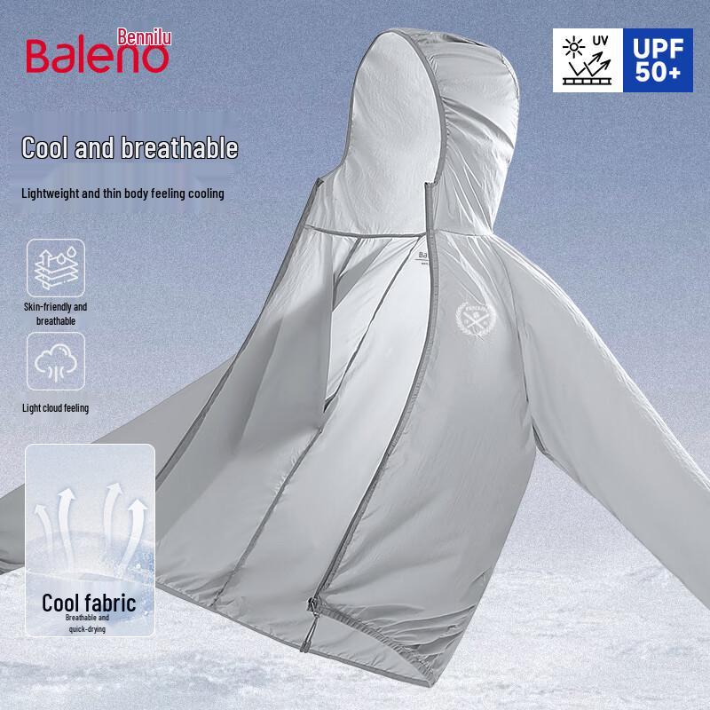 

Baleno Men s Lightweight Cooling UPF50+ Sun Protection Jacket 5XL