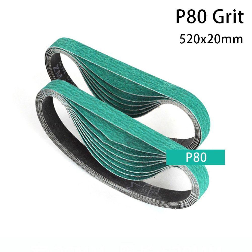 1Pcs 10x330/20x520mm Sanding Belts 40-120 Grits Wood Soft Metal Polishing Sandpaper Abrasive Bands For Belt Sander Abrasive Tool