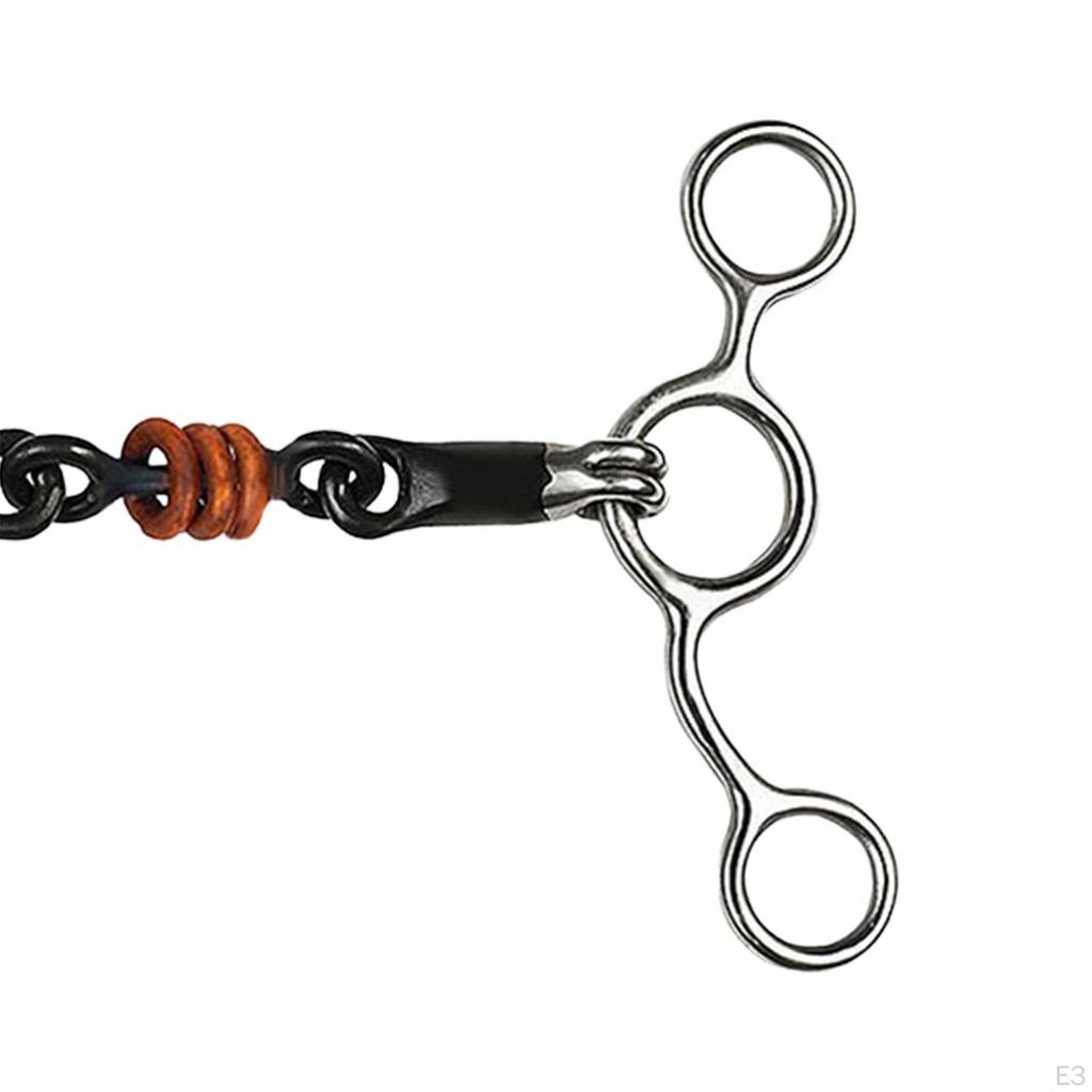 Horse Bit Mouth Snaffle H Shape Full Cheek Riding for
