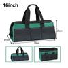 Conveniently Portable Waterproof Tool Bag with Wide Mouth Opening for Tools