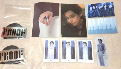 [USED] BTS Official Proof Exhibition / Lenticular / Lucky Drop / Sticker / Bookmark