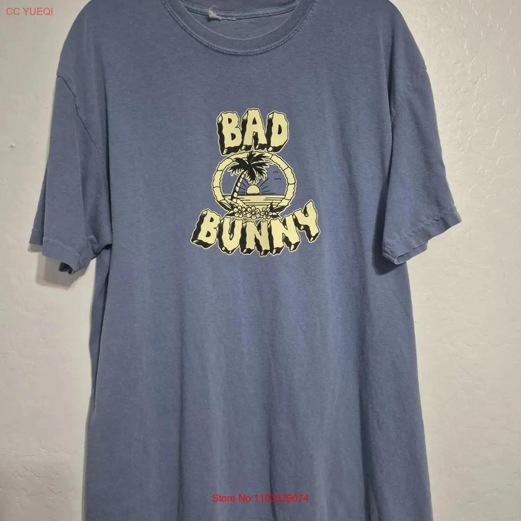 2022 Bad Bunny World s Hottest Tour Un Verano Sin Ti T Shirt XL Official Merch vintage Washed Slightly Comfortable Versatile