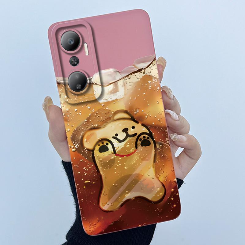 For Infinix Hot 20 4G X6826 X6826B X6826C / Hot20 5G X666 X666B Casing Soft Silicone Phone Case Sweet Painted Men Printed Cover