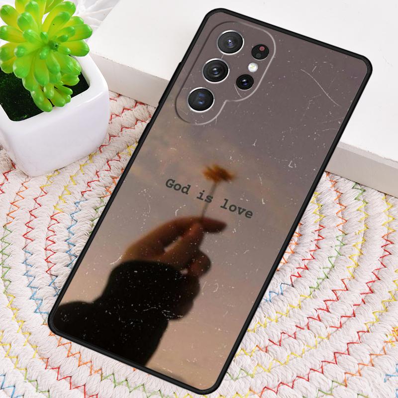 Jesus Christ God Bless You Silicone Phone Case For Samsung Galaxy Note 10 Pro S26 S25 S24 S23 S22 S21 Plus S25Ultra Capa Cover