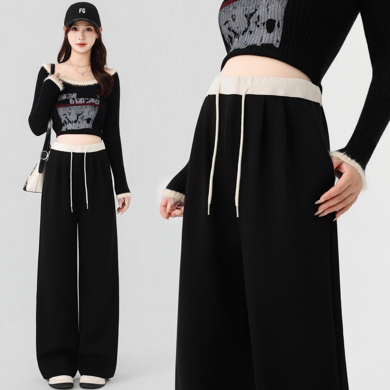 2026 Spring Maternity Wide-Leg Pants - Comfortable, Non-Tight Fit for Belly 2XL