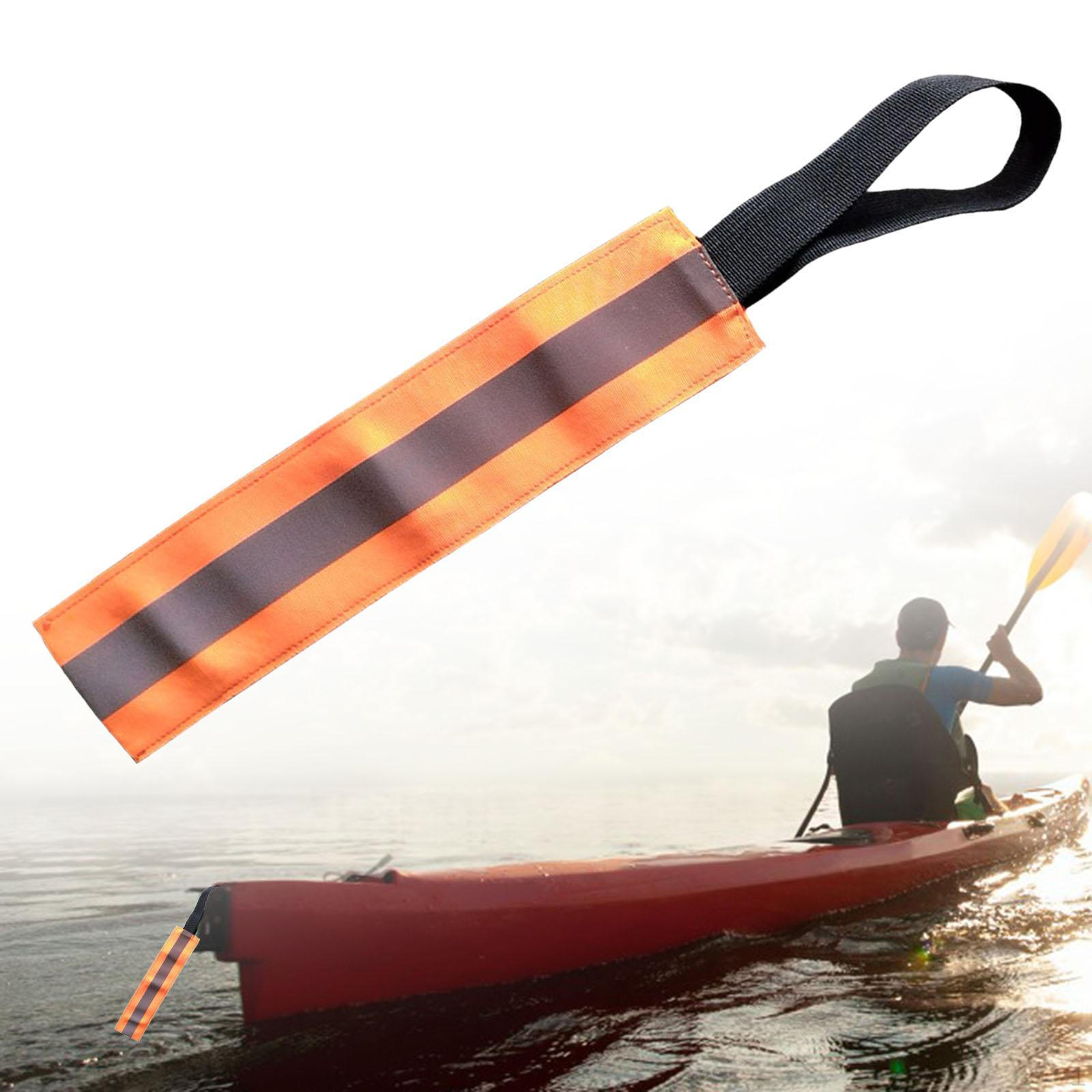 

Kayak Flag Reflective Strip Trailer Warning Towing (for Long Distance Towing)