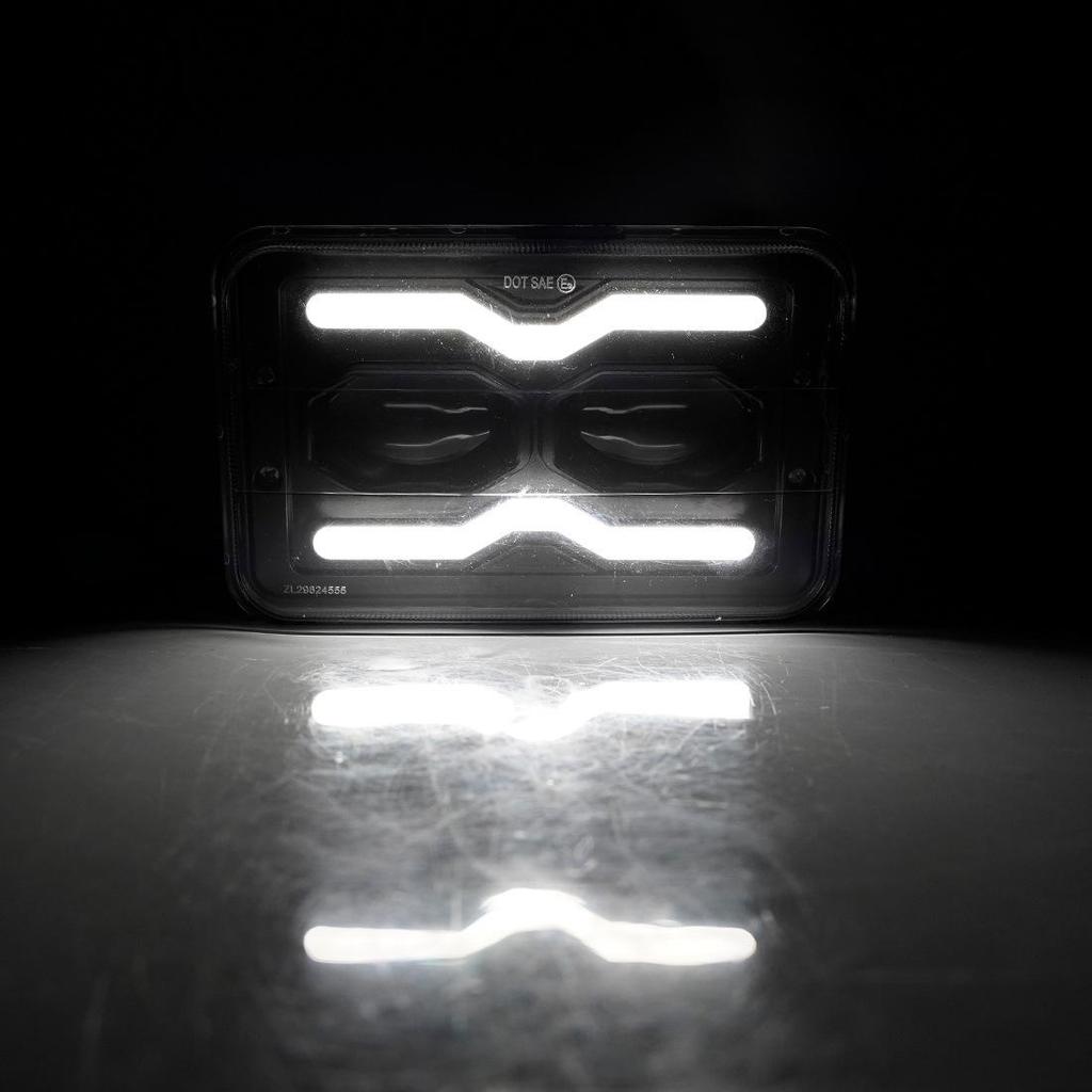 5-Inch High-Brightness LED Headlight for 4x6 Wrangler Off-Road Trucks