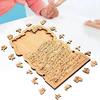 Cute Hundred Cat Puzzle Cartoon Wooden Jigsaw Puzzle Funny Animal Puzzle Kids Christmas Gifts